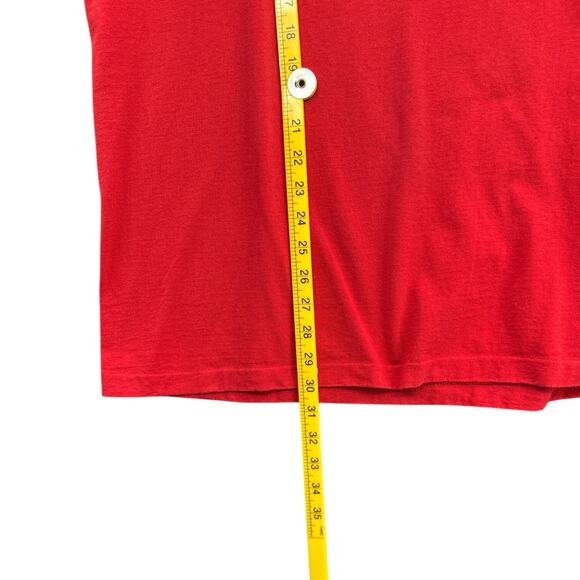 Disney Red Indy 200 Vintage 1998 Checkered Flag Short Sleeves T-shirt XL‎ - Picture 8 of 9